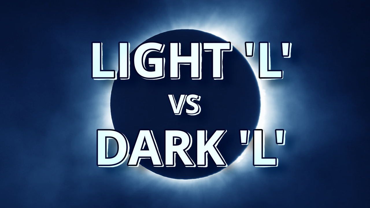 Light L vs Dark L