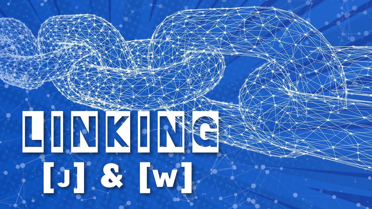 Linking [j] [w]